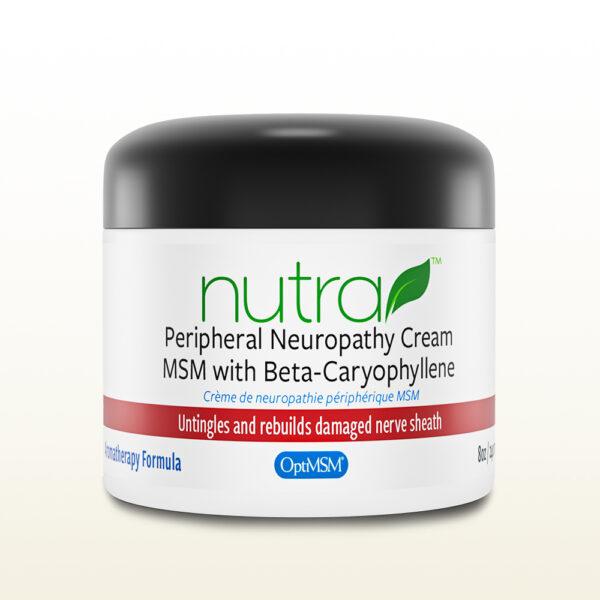 Nutra Peripheral Neuropathy Cream MSM with Beta-Caryophyllene 8 oz jar