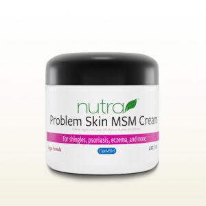 Nutra Problem Skin MSM Cream 4 oz jar