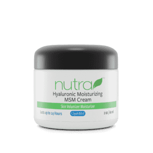 hyaluronic acid moisturizer with MSM